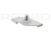Suspended ceiling clip with M6x6mm white