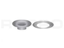 Qfix Zeilringen Budget 12 mm kunststof transparant per 250