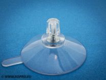 Suction cup 50mm with lip and screw cap