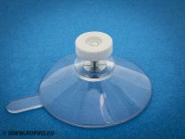 suction cup with lip + white nut 50 mm