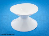 Ventouse double (diabolo) 50 mm blanc