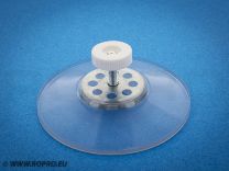 suction cup + white nut 60 mm