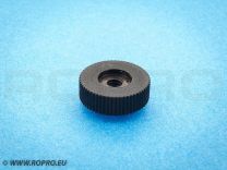 Knurled nut M4 plastic black