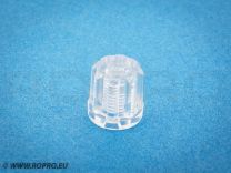Hutmutter M4 kunststoff transparent
