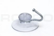 Zuignap met metalen haakje (30 mm)