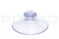 Zuignap Ø 40 mm met knop Ø 15 mm, Hals Ø 10 mm
