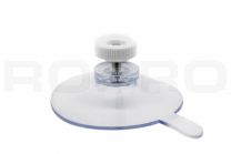 Ventouse 50mm avec tirette et avec vis & blanc écrou