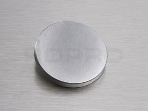 Metalfix 2 / 1125 cabochon plat argenté mat