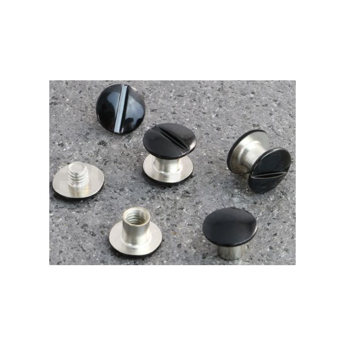 Vis à relier Noir 5 x 6 mm Vis à relier Noir 5 x 6 mm