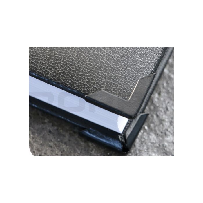 Coins pour livres en noir 16x16 mm Coins pour livres en noir 16x16 mm