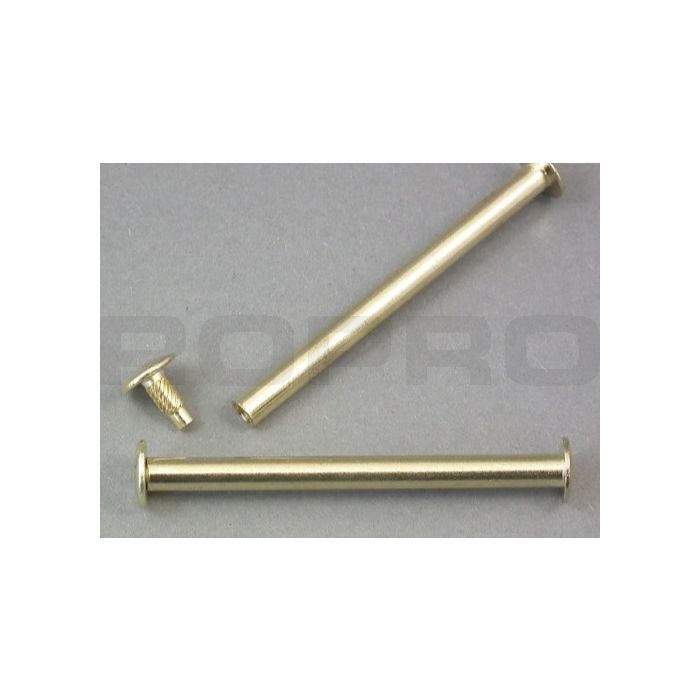 Vis à relier laiton 5 x 65 mm Vis à relier laiton 5 x 65 mm