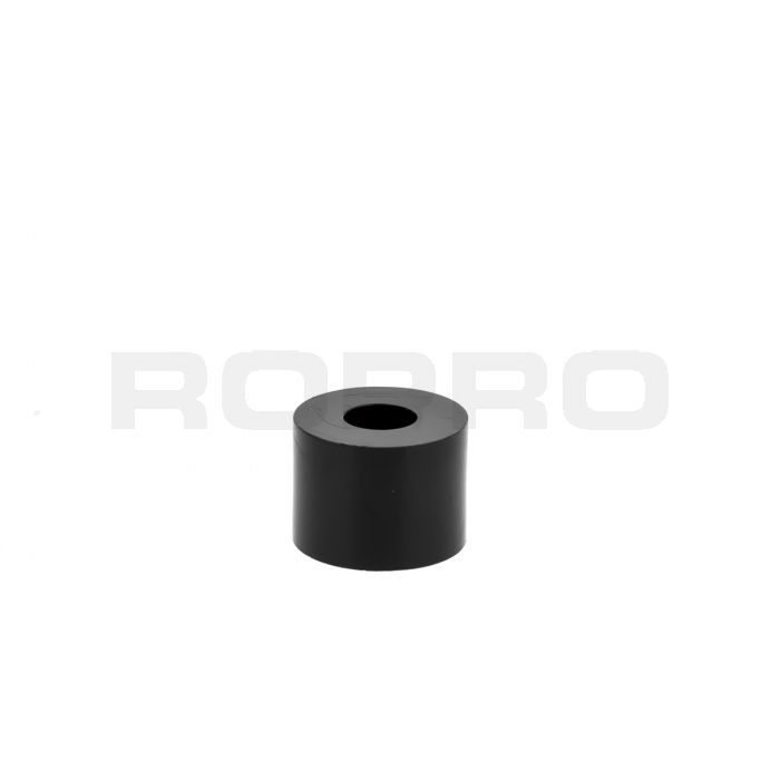 Polyéthylène douilles noir 20x15x8,4mm