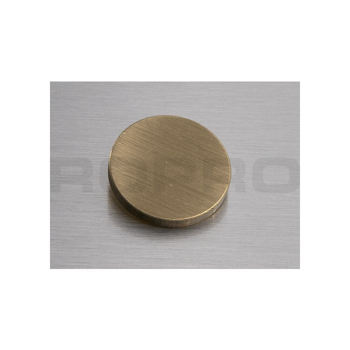 Metalfix 2 / 1125 cabochon plat laiton mat Metalfix 2 / 1125 cabochon plat laiton mat