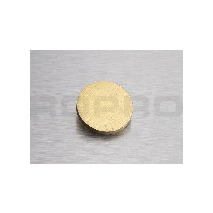 Metalfix 2 / 875 cabochon plat laiton mat Metalfix 2 / 875 cabochon plat laiton mat