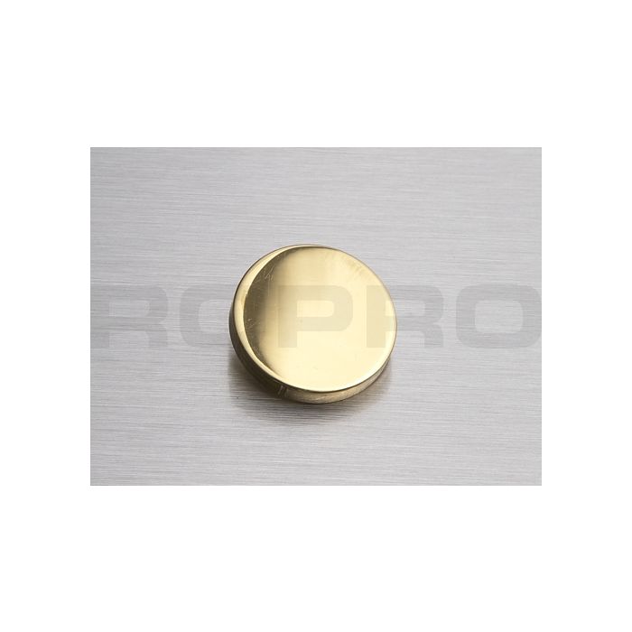 Metalfix 2 / 875 cabochon plat laiton brillant Metalfix 2 / 875 cabochon plat laiton brillant