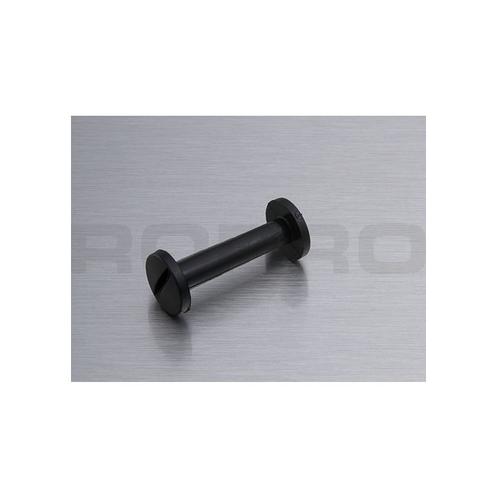 Vis à relier nylon noir 5 x 25 mm Vis à relier nylon noir 5 x 25 mm