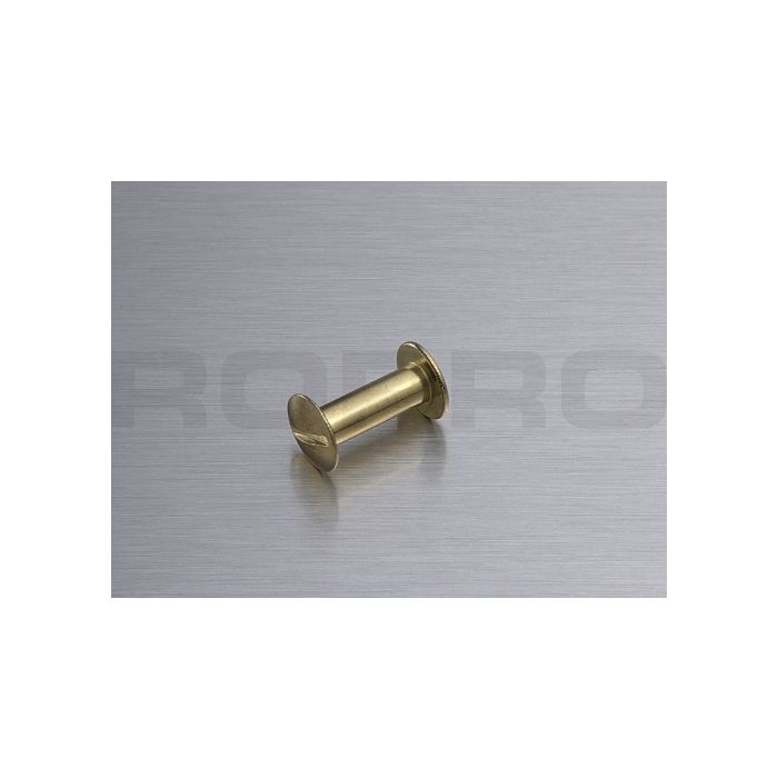 Vis à relier laiton 5 x 10 mm