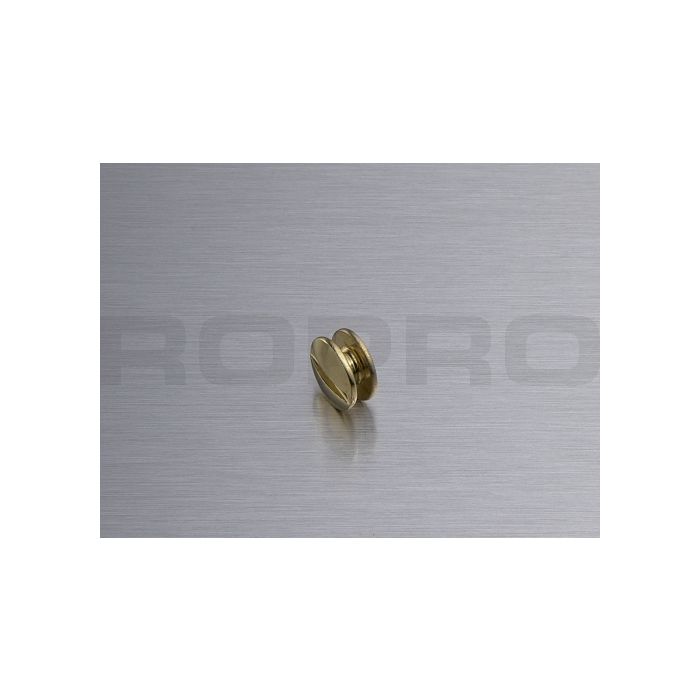 Vis à relier laiton 5 x 2 mm Vis à relier laiton 5 x 2 mm