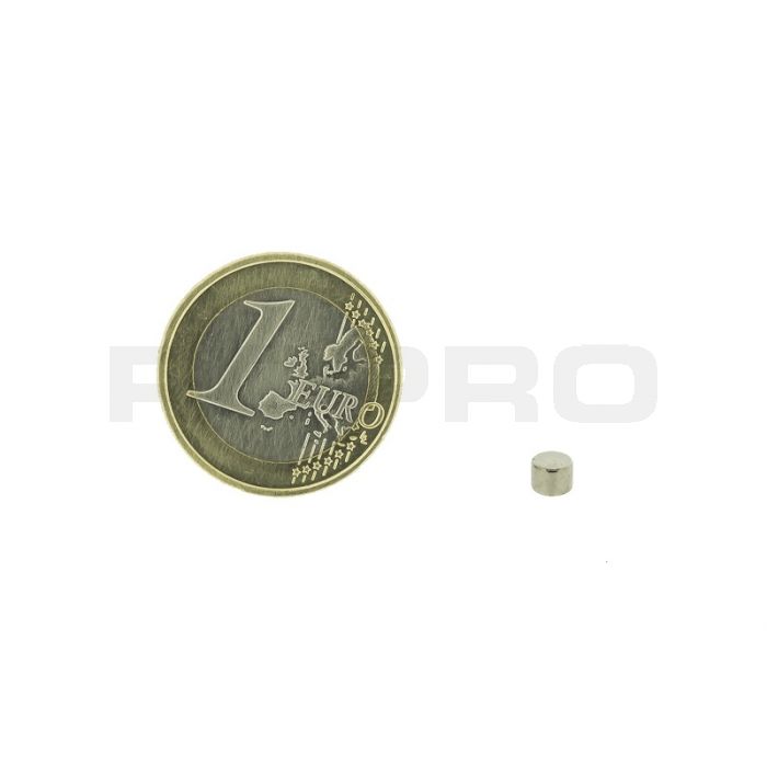 Disques magnétiques diamètre 4mm, épaisseur 3mm, N35 Disques magnétiques diamètre 4mm, épaisseur 3mm, N35