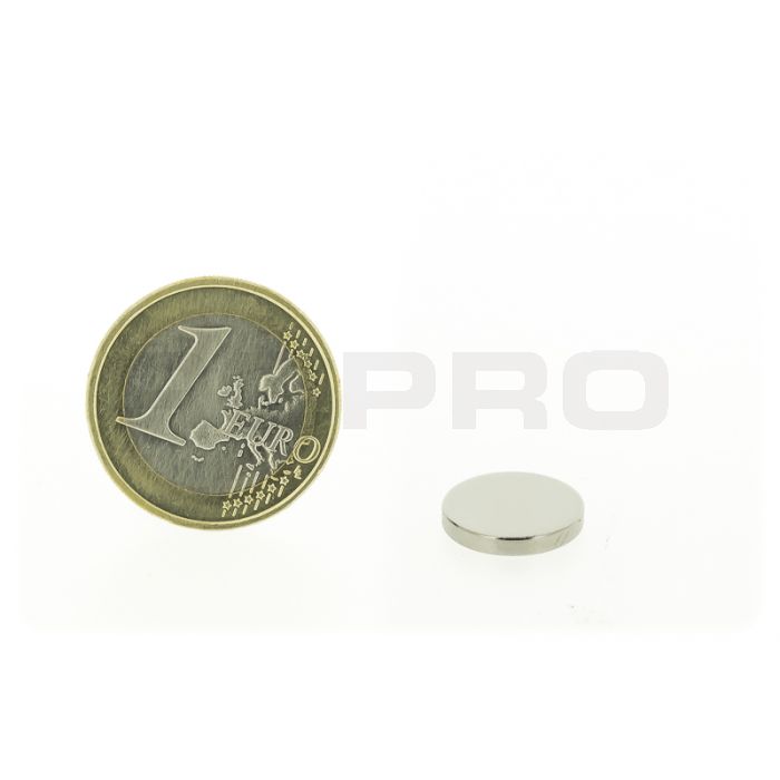 Disque magnétique auto-adhésif, Ø13mm, épaisseur 2mm, N35 Disque magnétique auto-adhésif, Ø13mm, épaisseur 2mm, N35