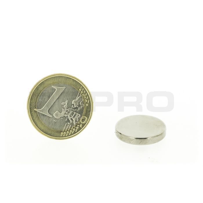Scheibenmagnete 18mm diameter, Höhe 3mm, N45 Scheibenmagnete 18mm diameter, Höhe 3mm, N45