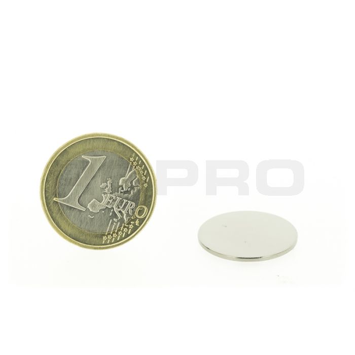 Disques magnétiques diamètre 20mm, épaisseur 1mm, N35 Disques magnétiques diamètre 20mm, épaisseur 1mm, N35
