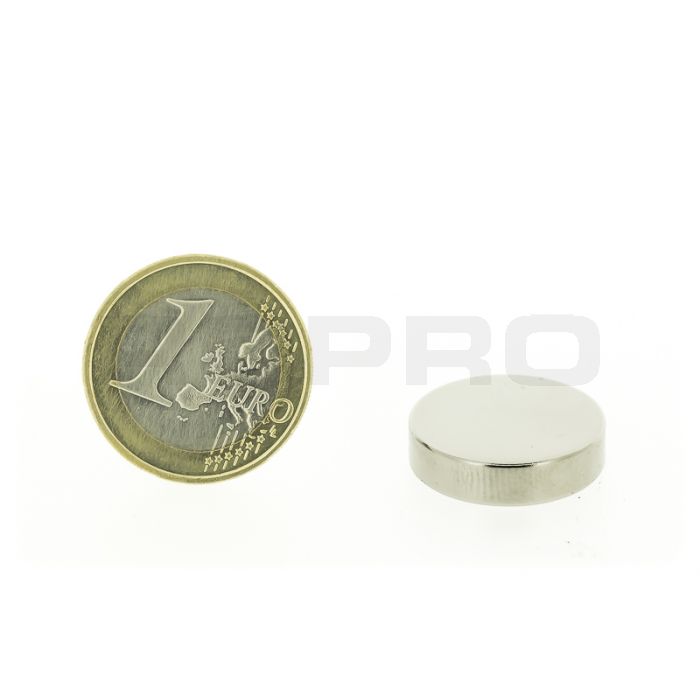 Disques magnétiques diamètre 20mm, épaisseur 5mm, N42