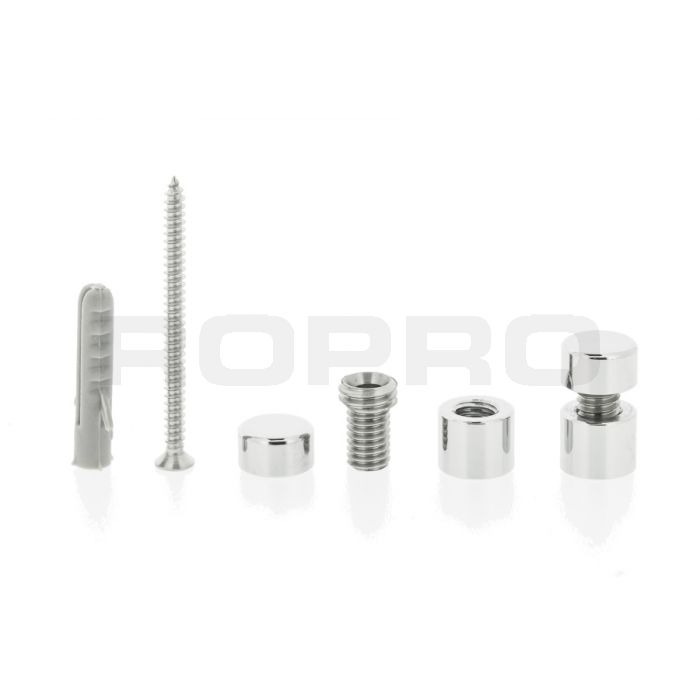 Miniplex+ 9mm Chrom, Dicke 1-6mm mit Abstand 8mm Miniplex+ 9mm Chrom, Dicke 1-6mm mit Abstand 8mm