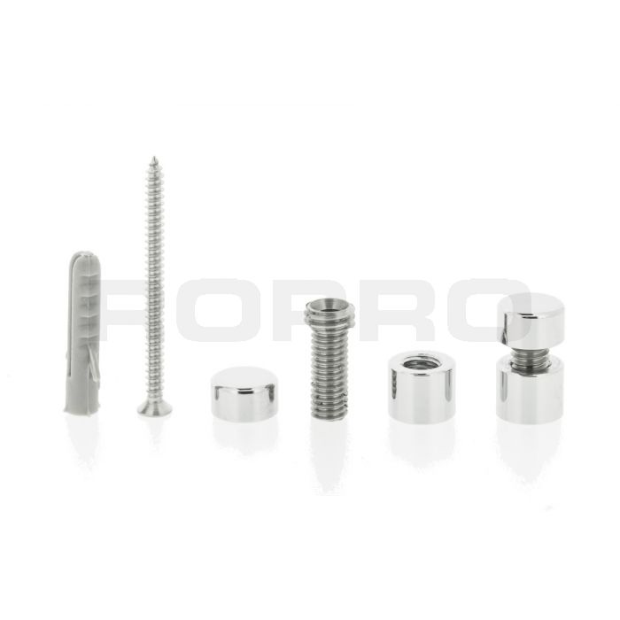 Miniplex+ 9mm Chrom, Dicke 7-12mm mit Abstand 8mm Miniplex+ 9mm Chrom, Dicke 7-12mm mit Abstand 8mm