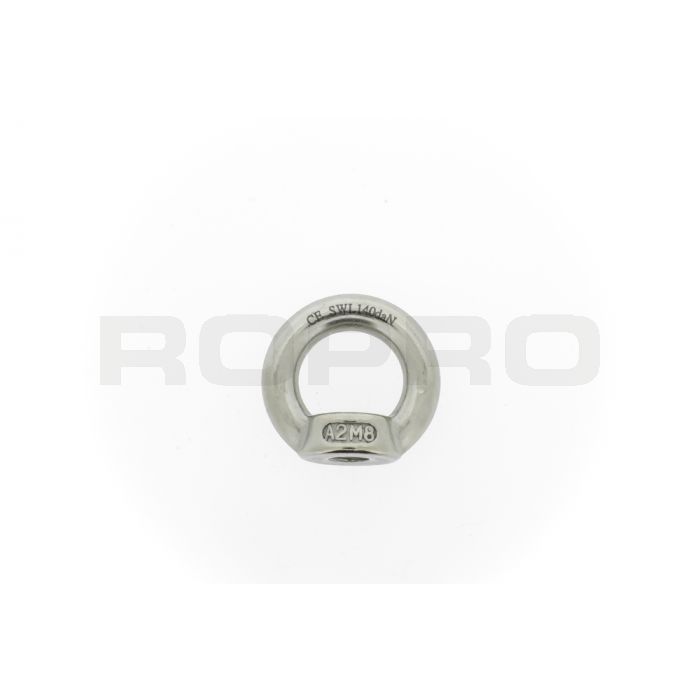 Oogmoer DIN 582 M8 RVS 304 Oogmoer DIN 582 M8 RVS 304