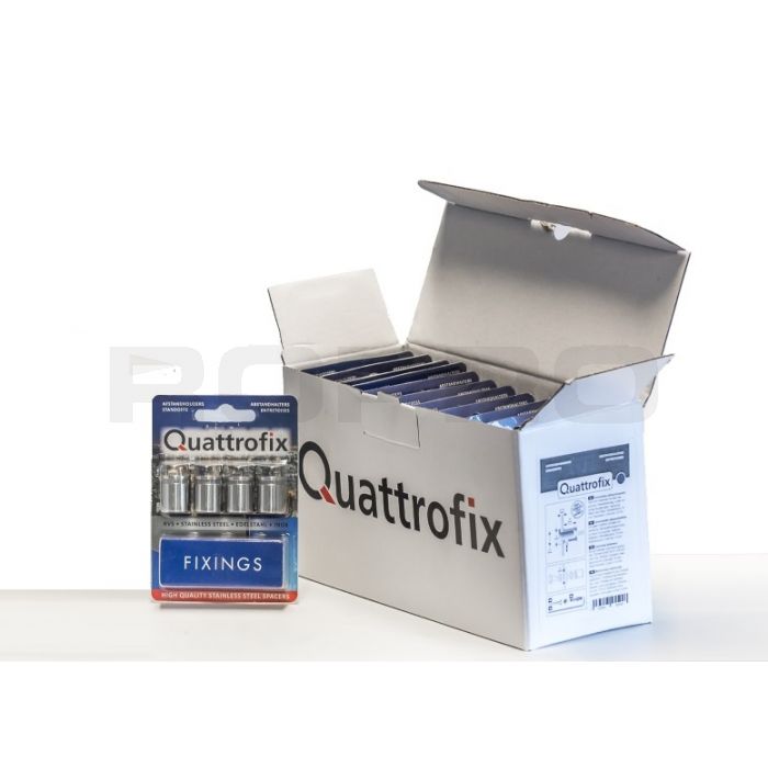 48 Entretoises Borderflex aluminium 18x16mm 48 Entretoises Borderflex aluminium 18x16mm