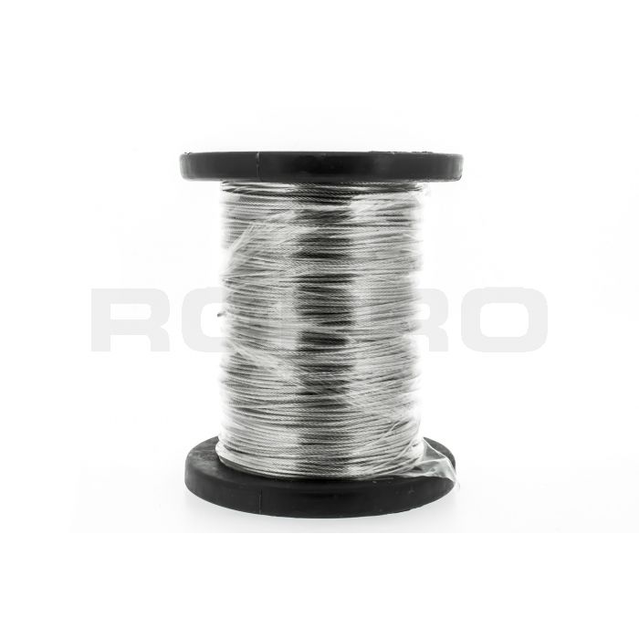 Câble en acier inoxydable 1,2mm, rouleau de 100m