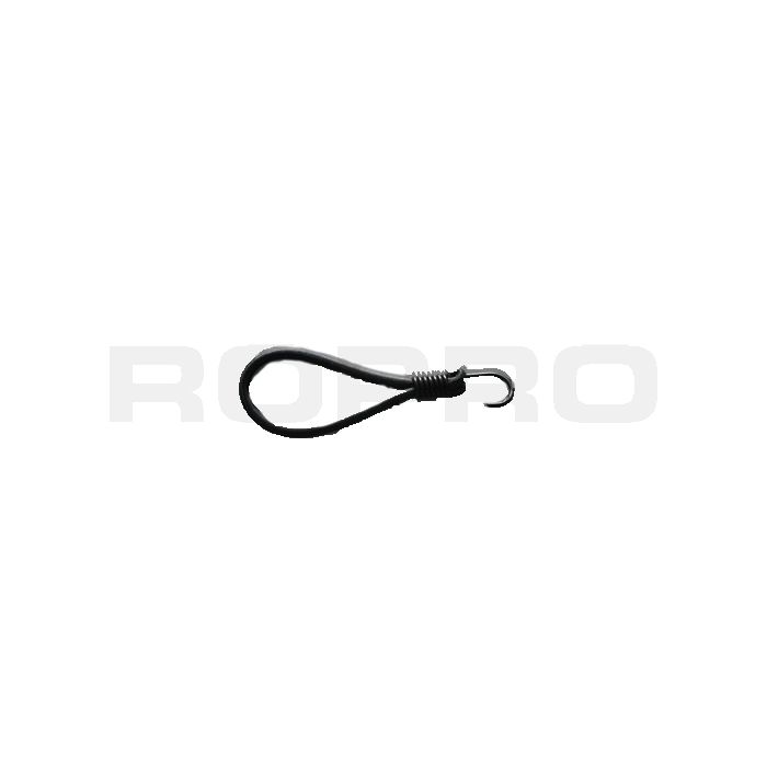 Qfix Élastique boucle avec crochet SH noir 8x300 mm Qfix Élastique boucle avec crochet SH noir 8x300 mm