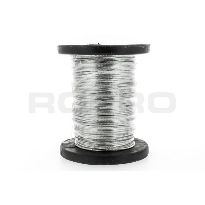 Câble en acier 1,2mm, rouleau de 100m Câble en acier 1,2mm, rouleau de 100m