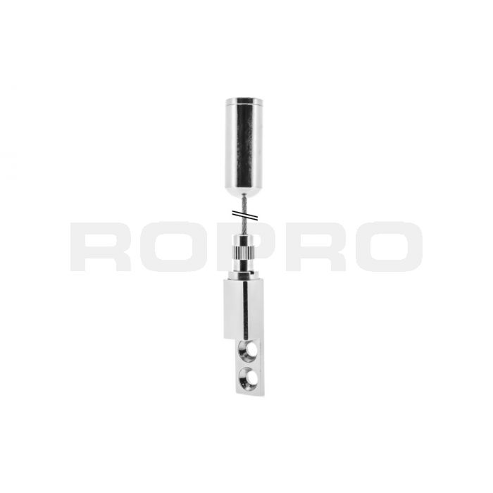 Kit de suspension par câble 19 avec 2 trous de vis verticaux Kit de suspension par câble 19 avec 2 trous de vis verticaux