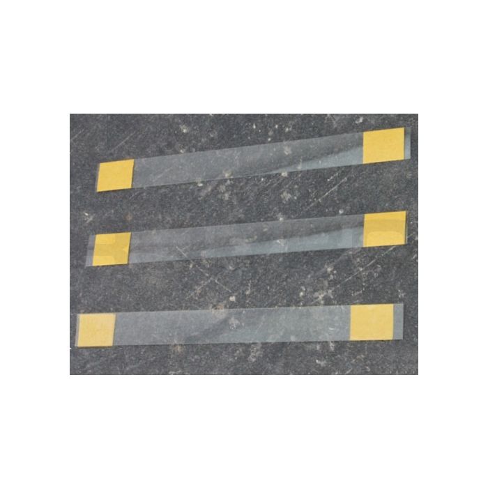 Wiebelaar 150 x 15 mm, recht, beide zijde verwijderbare tape Wiebelaar 150 x 15 mm, recht, beide zijde verwijderbare tape