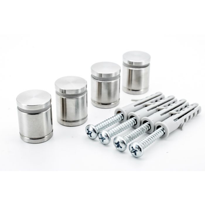Entretoises Quattrofix inox 316 15x15 filetage à gauche