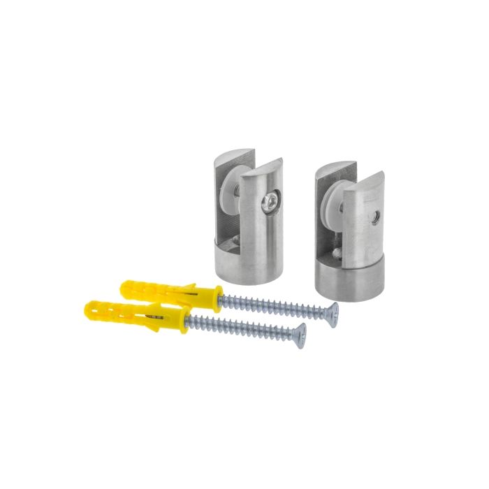 Entretoises en Inox 304 fixation murale en drapeau 10mm Entretoises en Inox 304 fixation murale en drapeau 10mm