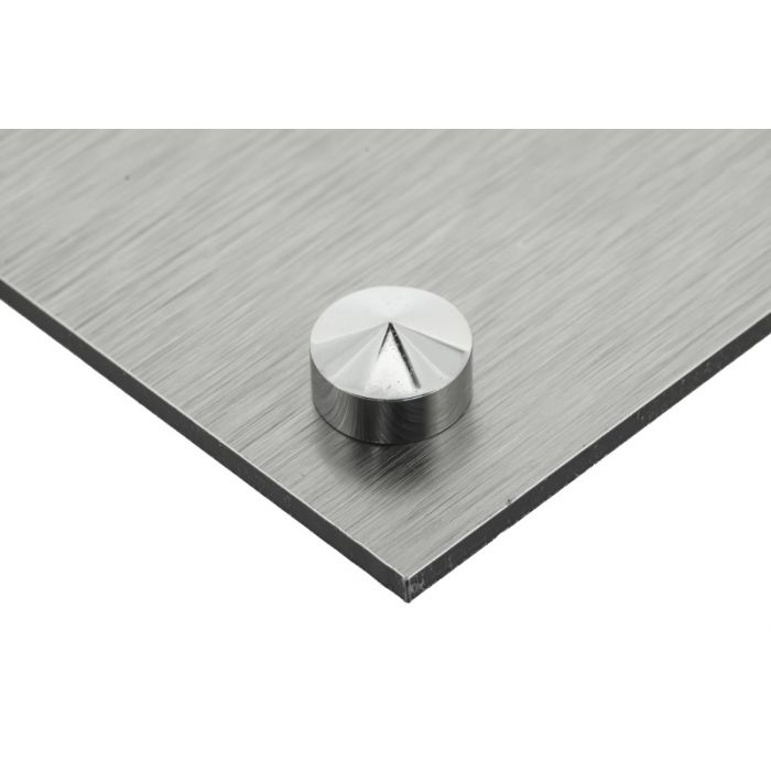 Caches vis Coniques Basic 12mm chrome