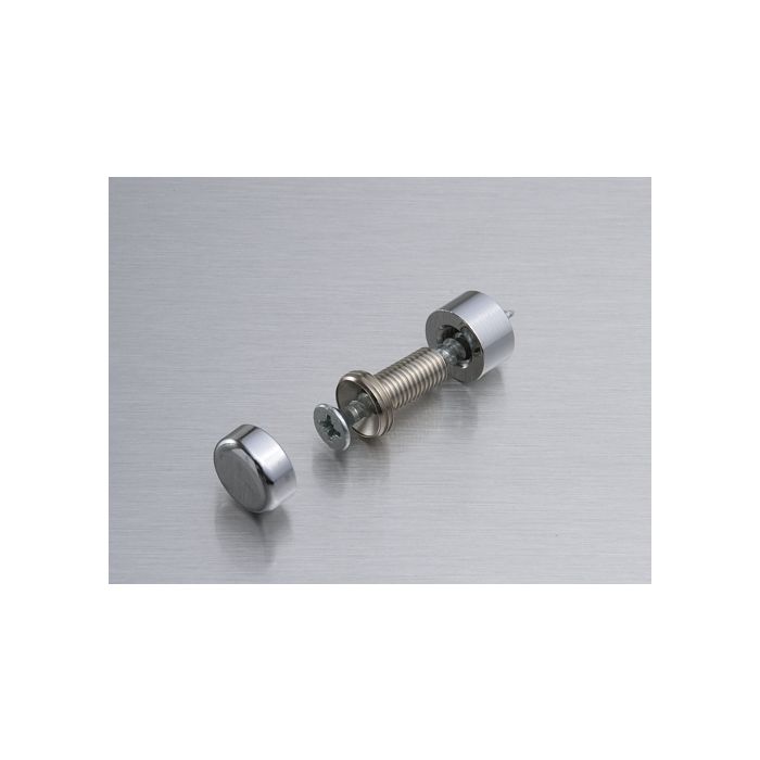 Miniplex+ standoffs 14x8mm chrome 7-12mm platethickness Miniplex+ standoffs 14x8mm chrome 7-12mm platethickness