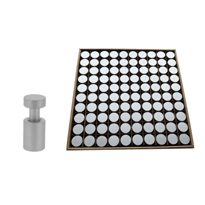 Abstandhalters aluminium 13x18 mit gewinde 100 st. Abstandhalters aluminium 13x18 mit gewinde 100 st.
