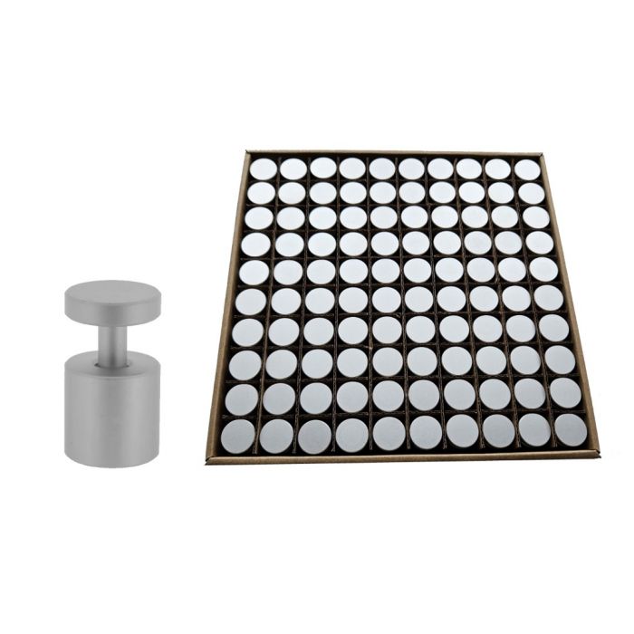 Standoffs aluminium 20x20 with right-hand-thread 100pcs Standoffs aluminium 20x20 with right-hand-thread 100pcs