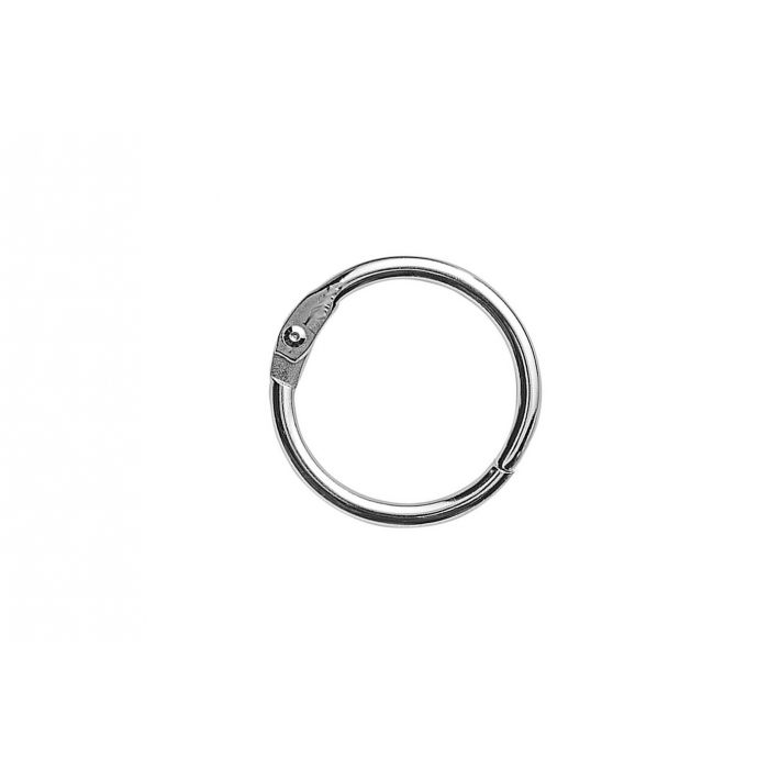 Heftringe mit Scharnier 32 mm vernickelt