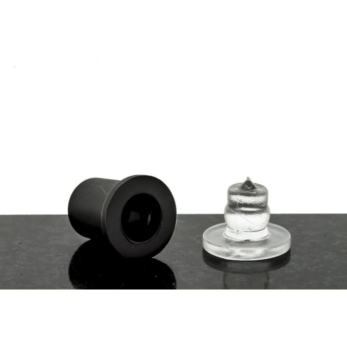 Easyfix entretoises pour lettres grand M+F noir Easyfix entretoises pour lettres grand M+F noir