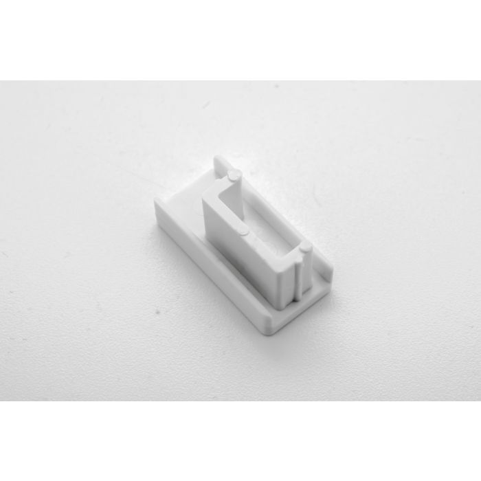 Embout système de suspension Cliprail blanc Embout système de suspension Cliprail blanc