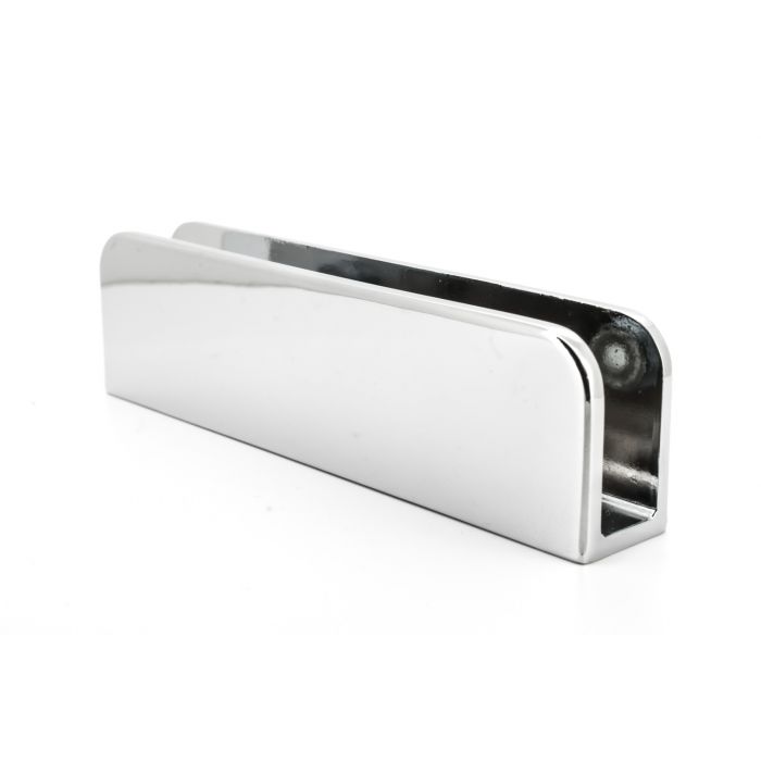 Glass shelff support chrome-plated 100x27mm