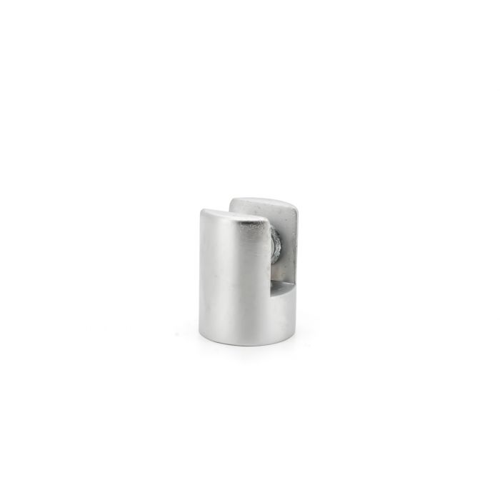 Glass shelff support satinchrome-plated 20x26mm Glass shelff support satinchrome-plated 20x26mm