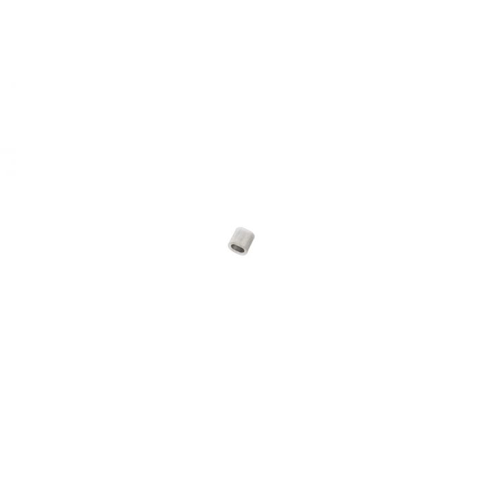 Aluminum press clip for 1mm wire Aluminum press clip for 1mm wire