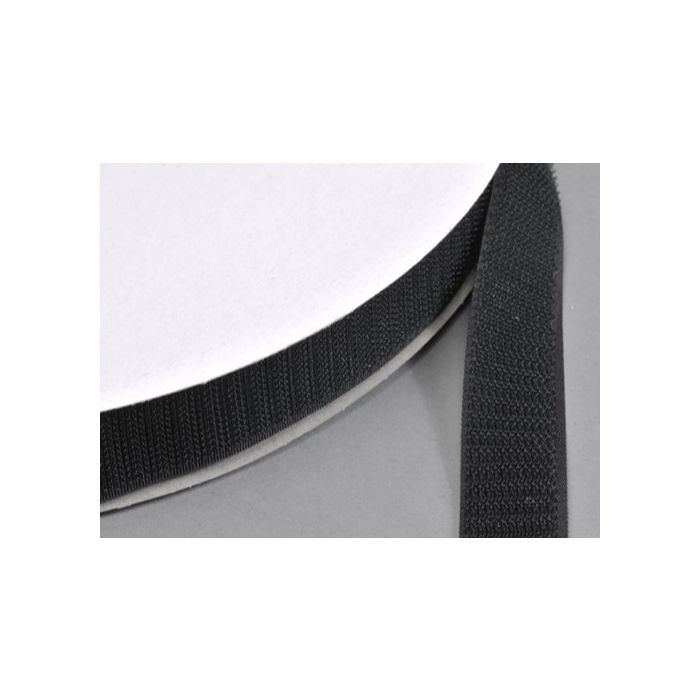 klittenband,HAAK om te naaien, 20 mm x 25 mtr zwart klittenband,HAAK om te naaien, 20 mm x 25 mtr zwart
