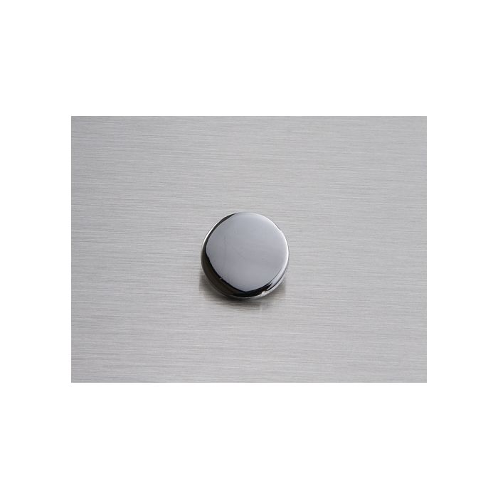 Metalfix 1 225 cabochon plat chromé